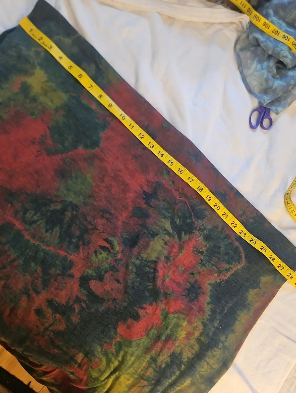 Hand Dyed Beautiful Multicolor Lightweight Infinity Scarf